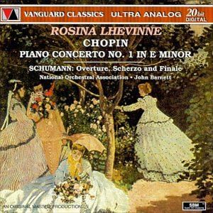 JOSEF LHEVINNE / ヨゼフ・レヴィーン / CHOPIN: PIANO CONCERTO NO.1 IN E MINOR