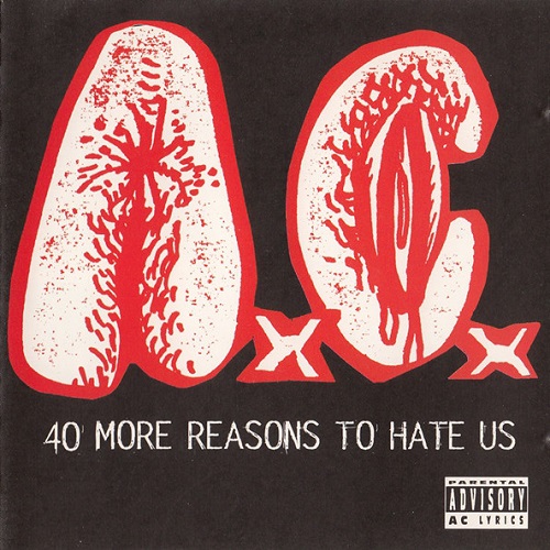 40 MORE REASONS TO HATE US/AxCx/アナル・カント｜PUNK｜ディスク