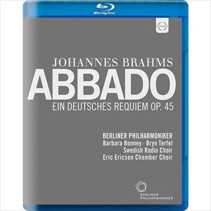 CLAUDIO ABBADO / クラウディオ・アバド / BRAHMS EIN DEUTSCHES REQUIEM OP.45