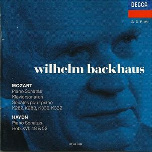 WILHELM BACKHAUS / ヴィルヘルム・バックハウス / MOZART:PIANO SONATA K282,283,330,332