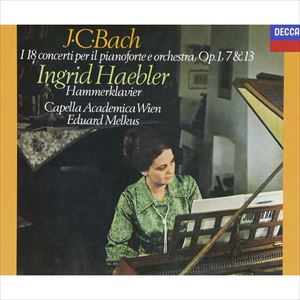 INGRID HAEBLER / イングリット・ヘブラー / J.C.バッハ: クラヴィーア協奏曲集