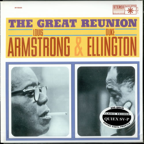 LOUIS ARMSTRONG & DUKE ELLINGTON / ルイ・アームストロング&デューク・エリントン / THE GREAT REUNION