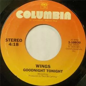 WINGS / ウィングス / GOODNIGHT TONIGHT