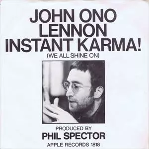 INSTANT KARMA/JOHN LENNON/ジョン・レノン｜OLD ROCK｜ディスク