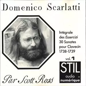 SCARLATTI: 30 SONATAS POUR CLAVECIN VOL1/SCOTT ROSS/スコット・ロス