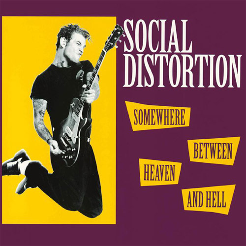 SOCIAL DISTORTION / ソーシャル・ディストーション / SOMEWHERE BETWEEN HEAVEN AND HELL (MOV PURPLE VINYL)