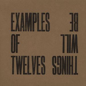 EXAMPLES OF TWELVES / エグザンプルズ・オブ・トウェルヴズ / THINGS WILL BE