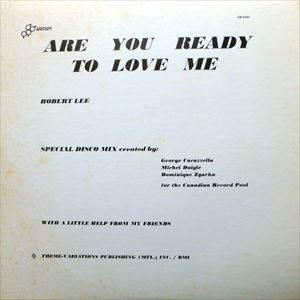 ROBERT LEE / ロバート・リー / ARE YOU READY TO LOVE ME