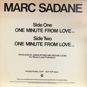 MARC SADANE / マーク・サダーン / ONE MINUTE FROM LOVE