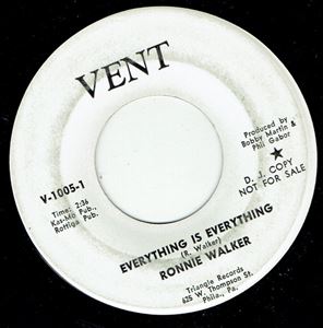RONNIE WALKER / EVERYTHING IS EVERYTHING