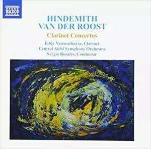 EDDY VANOOSTHUYSE / エディ・ヴァノオーストハーゼ / HINDEMITH: CLARINET CONCERTOS