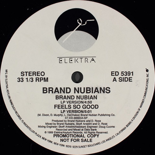 BRAND NUBIAN / ブランド・ヌビアン / FEELS SO GOOD