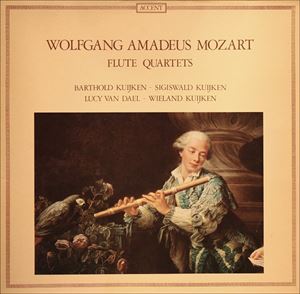 MOZART: FLUTE QUARTETS/SIGISWALD KUIJKEN/シギスヴァルト・クイケン