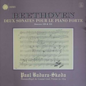 PAUL BADURA-SKODA / パウル・バドゥラ=スコダ / BEETHOVEN:PIANO SONATA NO.31 & 32