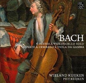 WIELAND KUIJKEN / ヴィーラント・クイケン / バッハ: 無伴奏チェロ組曲