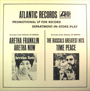 ARETHA FRANKLIN / RASCALS / アレサ・フランクリン / ラスカルズ / ARETHA NOW / TIME PEACE