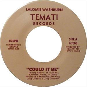 LALOMIE WASHBURN / ラロミー・ウォッシュバーン / COULD IT BE