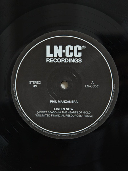 PHIL MANZANERA / フィル・マンザネラ / REMIXES VOLUME 1