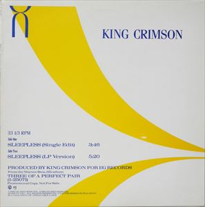 KING CRIMSON / キング・クリムゾン / SLEEPLESS