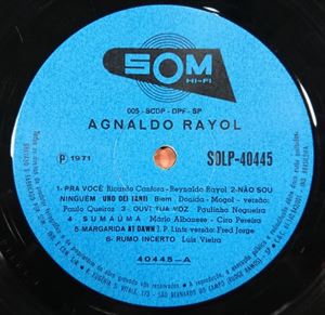 AGNALDO RAYOL / アグナルド・ハヨル / AGNALDO RAYOL