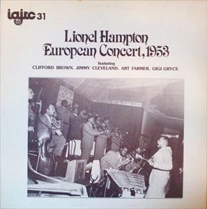 LIONEL HAMPTON / ライオネル・ハンプトン / EUROPEAN CONCERT, 1953