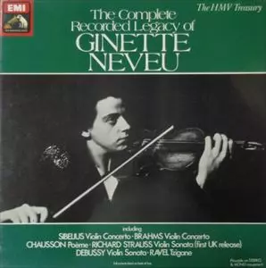 お値下げ　GINETTE NEVEU　ジネット・ヌヴー　レコード　4枚組　輸入盤 COMPLETE RECORDINGS/GINETTE NEVEU/ジネット・ヌヴー｜CLASSIC