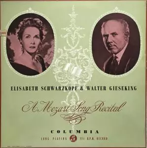ELISABETH SCHWARZKOPF / エリーザベト・シュワルツコップ  / MOZART SONG RECITAL