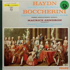 MAURICE GENDRON / モーリス・ジャンドロン / HAYDN: CONCERTOS POUR VIOLONCELLE