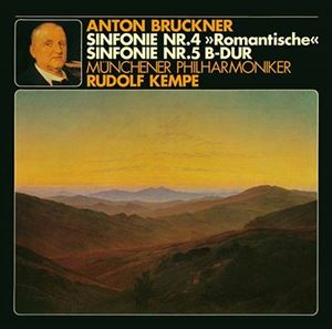 ブルックナー: 交響曲4&5番 (SACD)/RUDOLF KEMPE/ルドルフ・ケンペ 