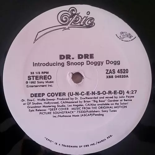 Drドレ DEEP COVER (REISSUE)/DR. DRE/ドクター・ドレー｜HIPHOP/R&B