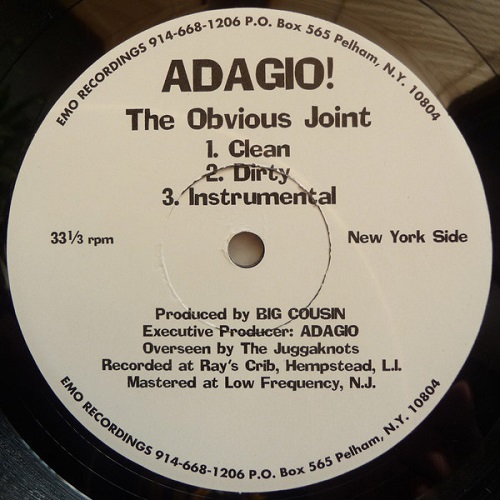 ADAGIO!(HIP HOP) / OBVIOUS JOINT