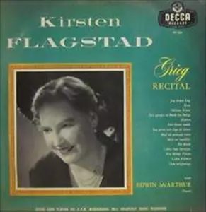 KIRSTEN FLAGSTAD / キルステン・フラグスタート  / SCHUBERT / SCHUMANN: LIEDER RECITAL