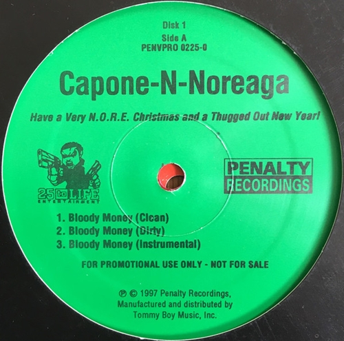 CAPONE-N-NOREAGA / BLOODY MONEY 12" x 2
