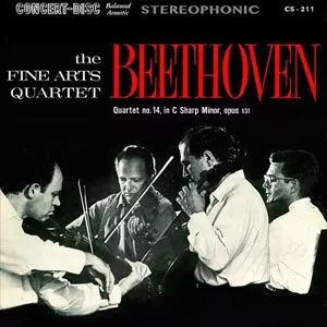 FINE ARTS QUARTET / ファイン・アーツ四重奏団 / BEETHOVEN: STRING QUARTET NO.14