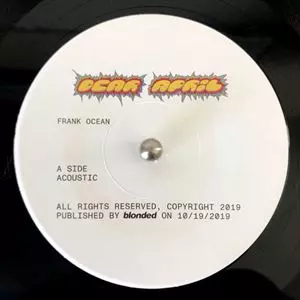 Frank Ocean / Dear April 未開封 シングルレコード DEAR APRIL 7