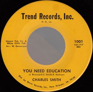 CHARLES SMITH (NORTHERN SOUL) / チャールズ・スミス / YOU NEED EDUCATION