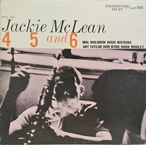 JACKIE MCLEAN / ジャッキー・マクリーン / 4, 5 AND 6