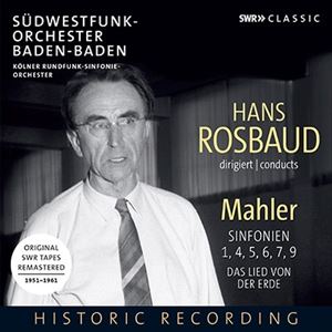 HANS ROSBAUD / ハンス・ロスバウト / MAHLER SYMPHONIES