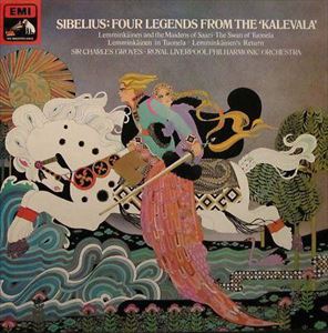 CHARLES GROVES / チャールズ・グローヴズ / SIBELIUS: FOUR LEGENDS FOR ORCHESTRA