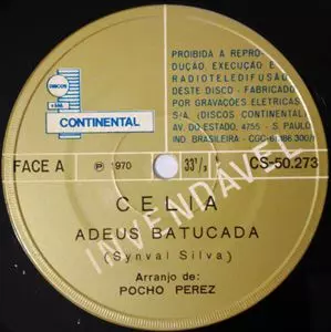 CELIA / セリア / ADEUS BATUCADA / BLUES