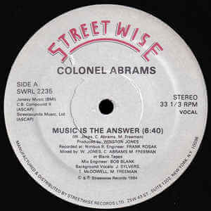 COLONEL ABRAMS / コロネル・エイブラムス / MUSIC IS THE ANSWER