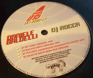 DANIELE BALDELLI & DJ ROCCA / SKY DUMP EP
