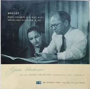 GINA BACHAUER / ジーナ・バッカウアー / MOZART: CONCERTO NO.9