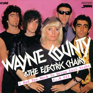 COUNTYWAYNE & THE ELECTRIC CHAIRS / I HAD TOO MUCH TO DREAM LAST NIGHT