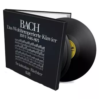 クラシック RICHTER BACH DAS WOHLTEMPERIERTE KLAVIER BACH: DAS WOHLTEMPERIERTE KLAVIER/SVIATOSLAV RICHTER