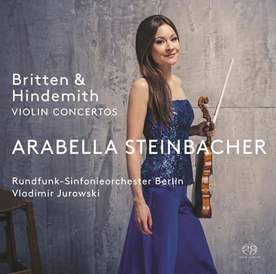 ARABELLA MIHO STEINBACHER / アラベラ・美歩・シュタインバッハー / ブリテン & ヒンデミット: ヴァイオリン協奏曲
