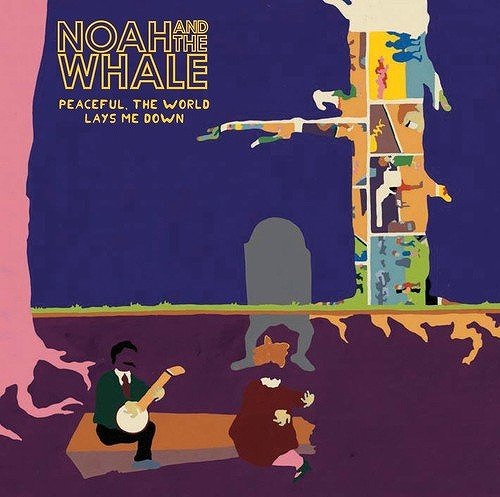 NOAH AND THE WHALE / PEACEFUL, THE WORLD LAYS ME DOWN (LP) 