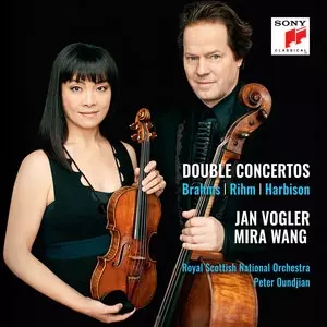 JAN VOGLER / ヤン・フォーグラー / BRAHMS, RIHM & HARBISON: DOUBLE CONCERTOS