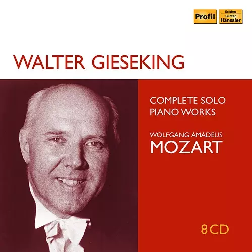 WALTER GIESEKING / ヴァルター・ギーゼキング / MOZART:COMPLETE SOLO PIANO WORKS