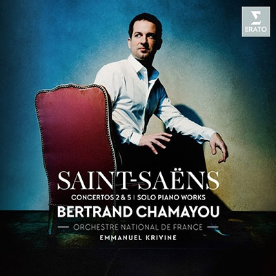 BERTRAND CHAMAYOU / ベルトラン・シャマユ / SAINT-SAENS: PIANO CONCERTOS 2 & 5, ETC (CD)